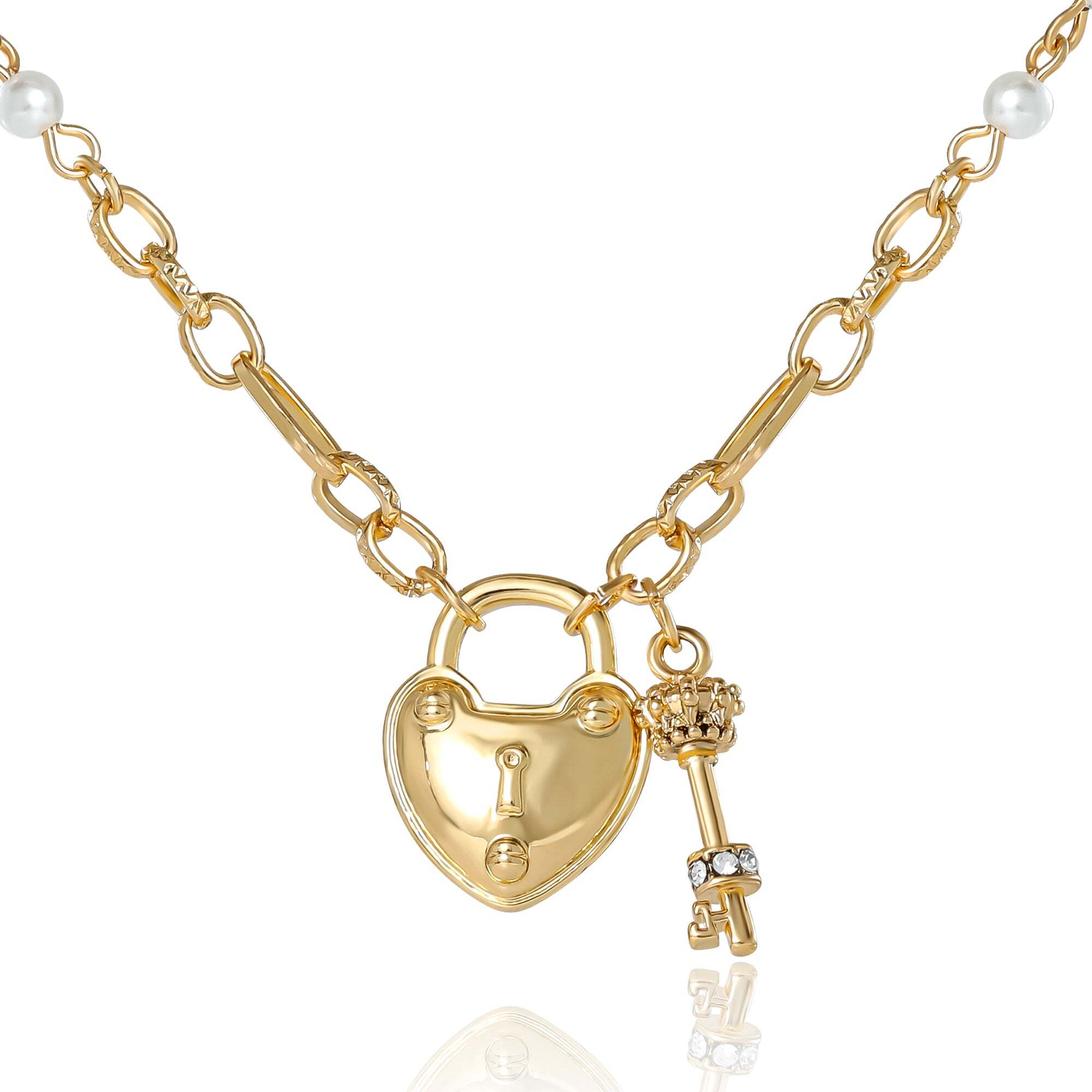 Heart Locket Charm Necklace