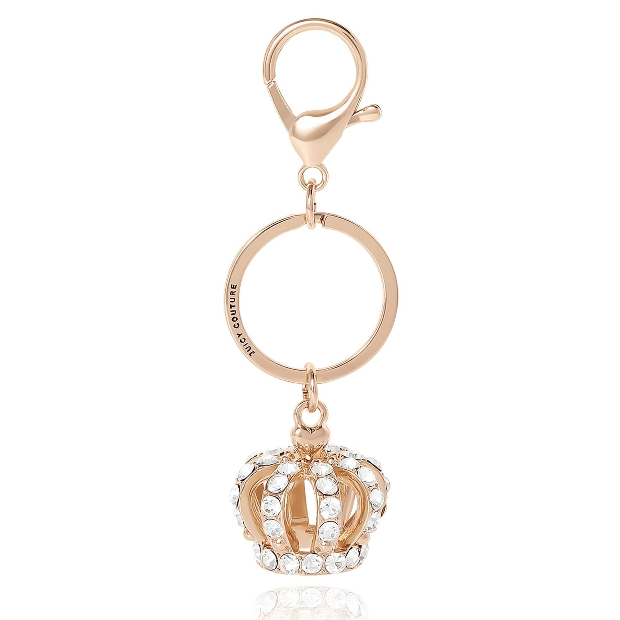 Crown Charm Rhinestone Keychain Bag Charm