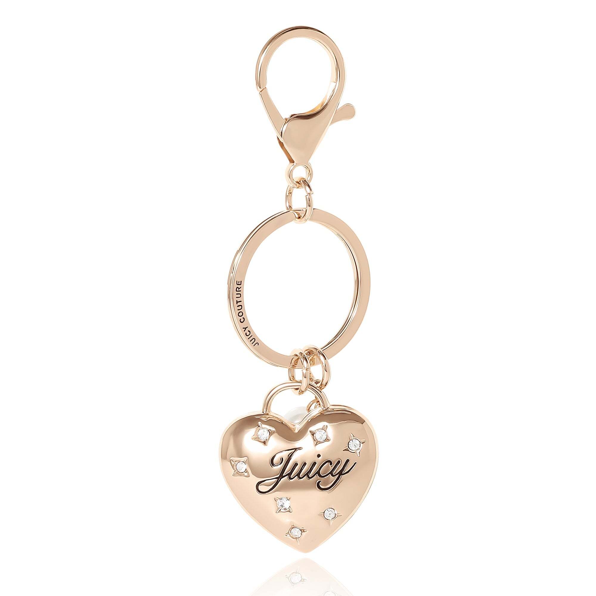 Constellation Puffy Heart Keychain Bag Charm