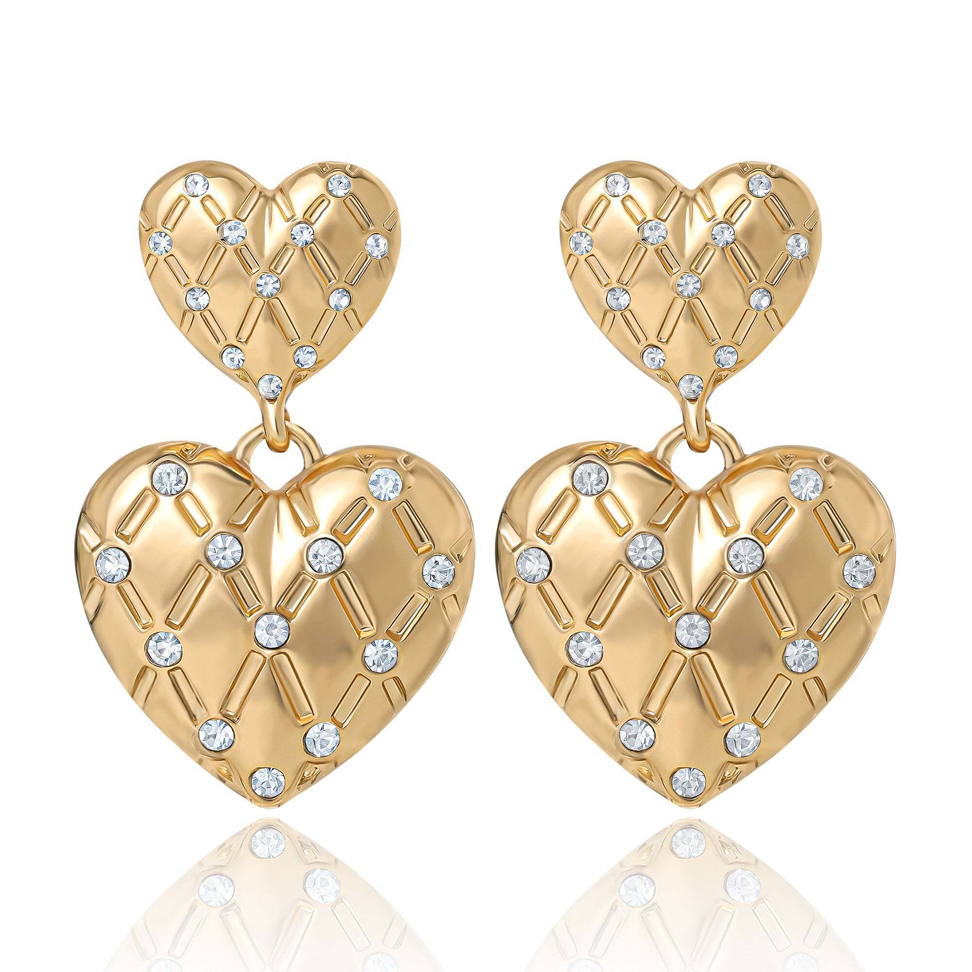 Padlock Heart & Key Necklace