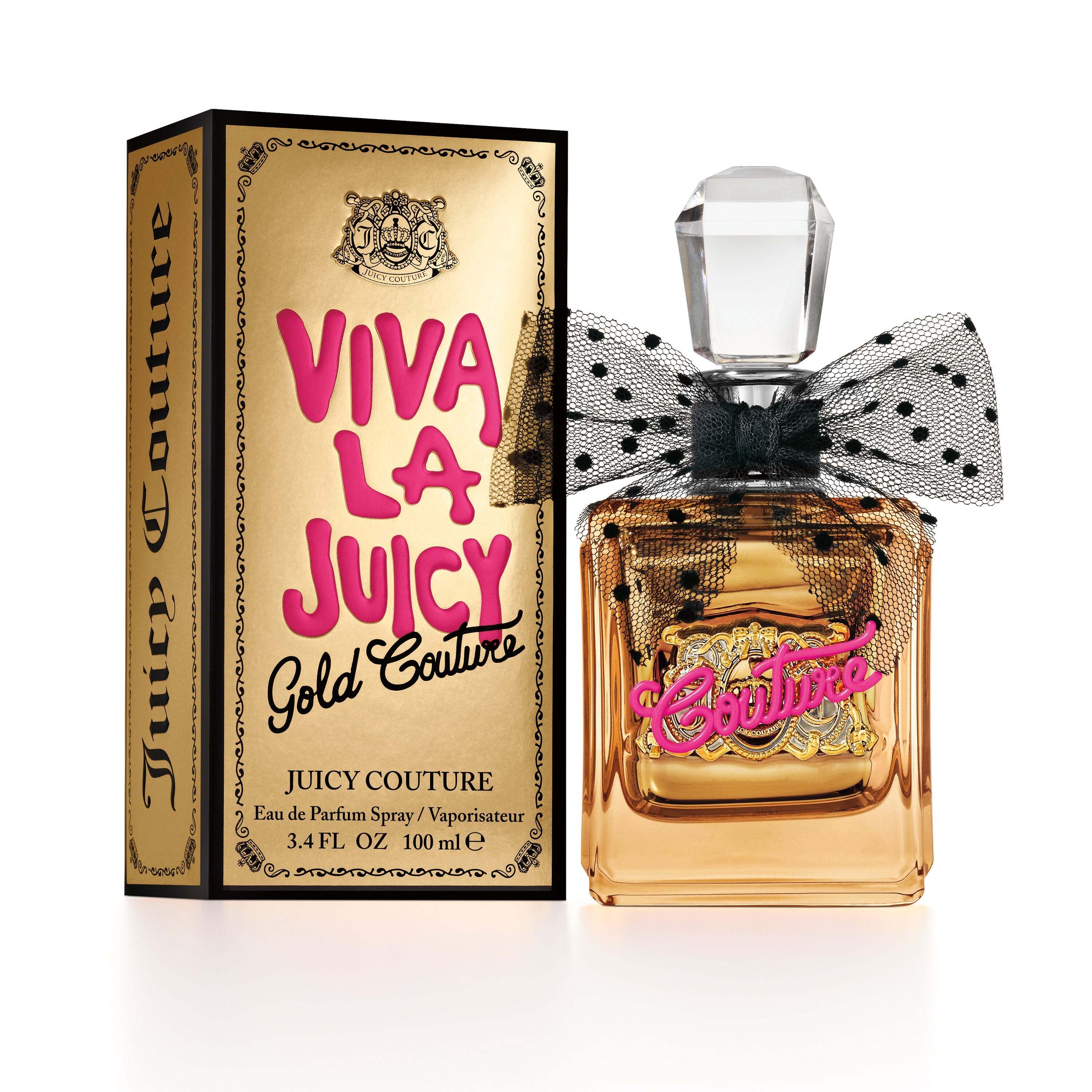 Viva La Juicy Gold Couture Eau de Parfum Spray, 3.4 oz