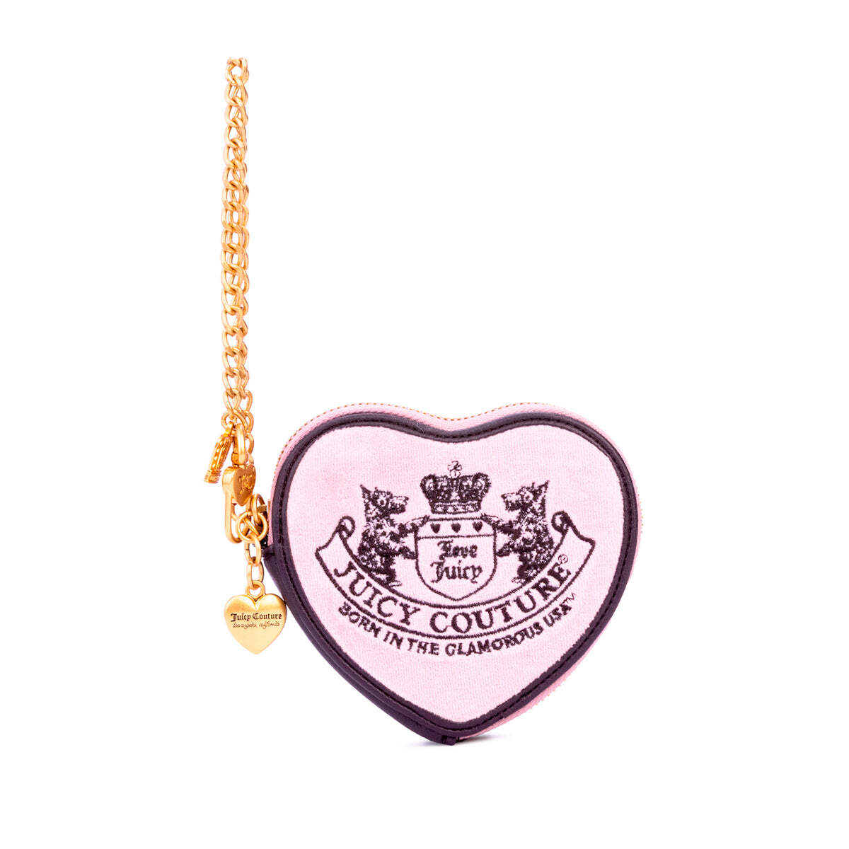 Heritage Core Heart Zip Around Wallet