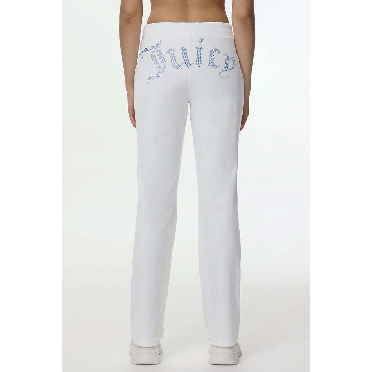 Technicolor Customizable Big Bling Velour Track Pants