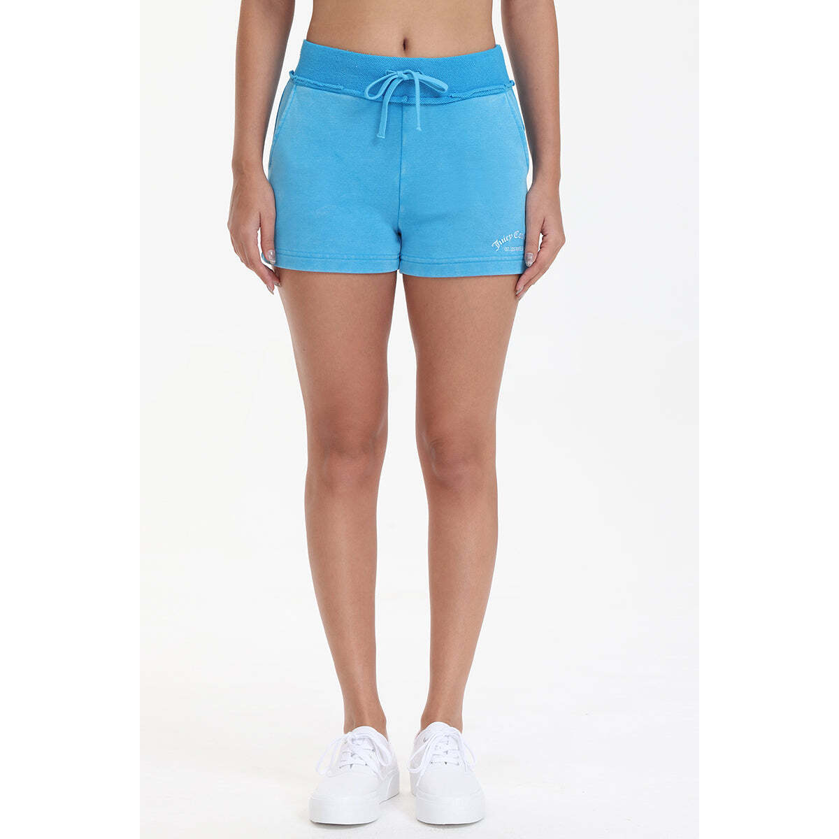 French Terry Embroidered Shorts