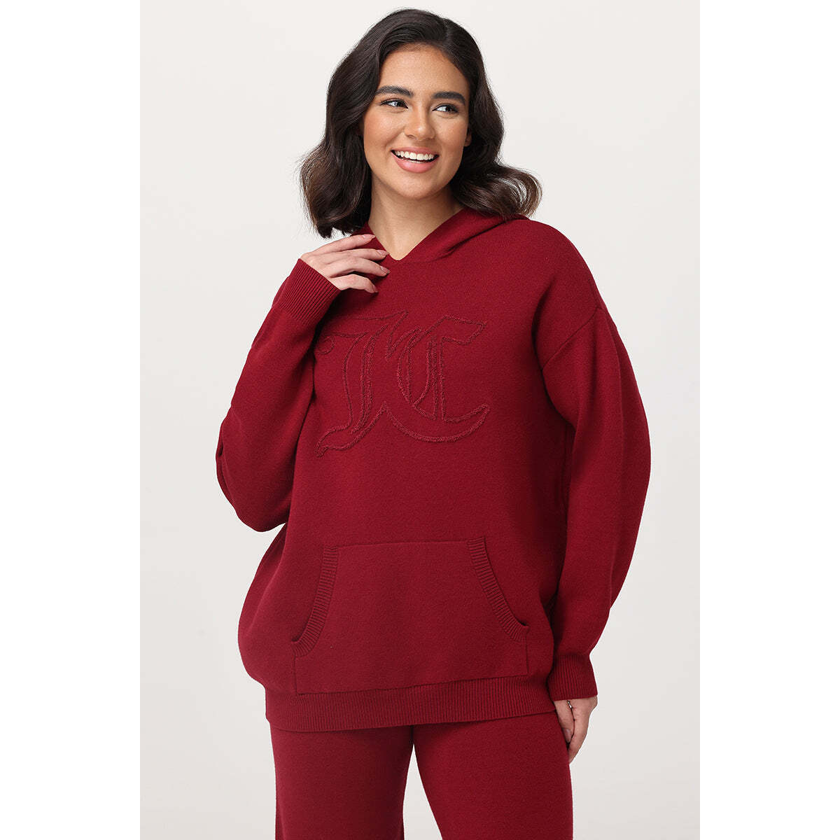 Embroidered Oversized Hoodie