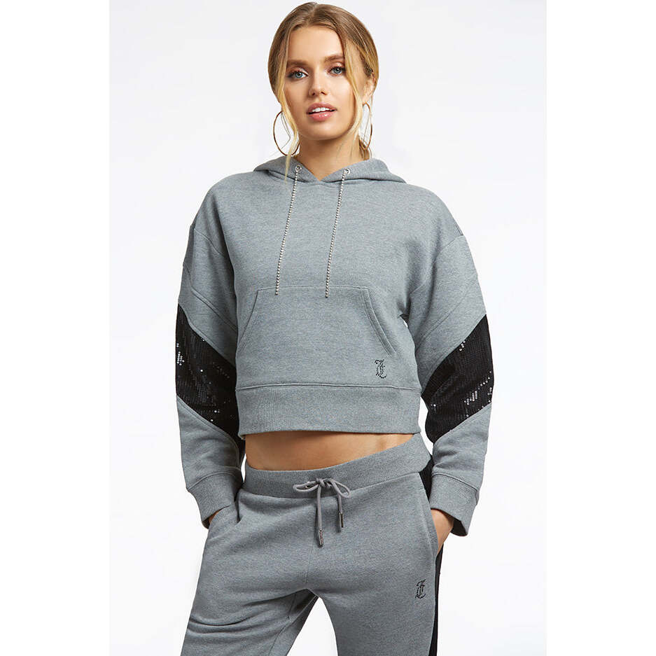 Sequin Fleece Hoodie-REJUICED