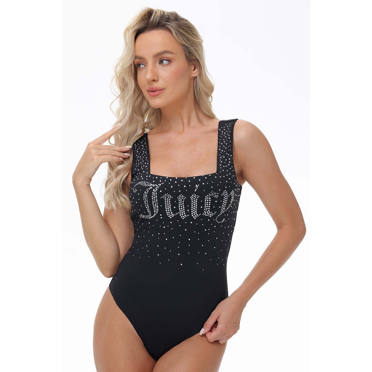 Big Bling Scoop Neck Tank Bodysuit-REJUICED