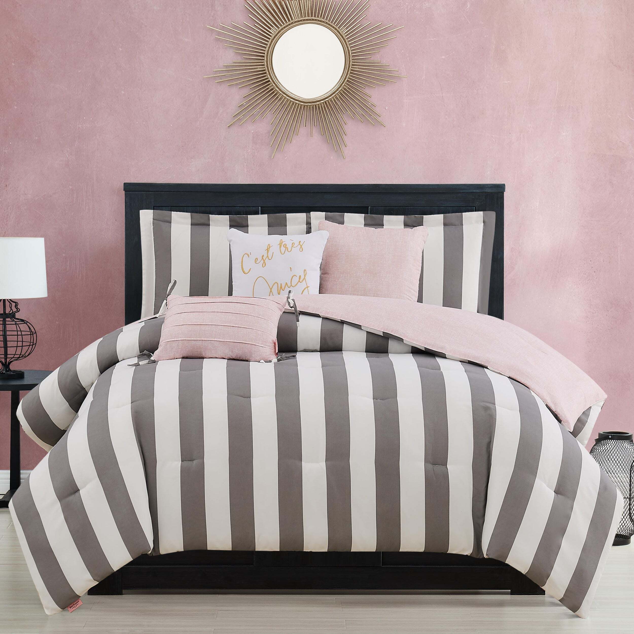 Cabana Striped Reversible Comforter Set