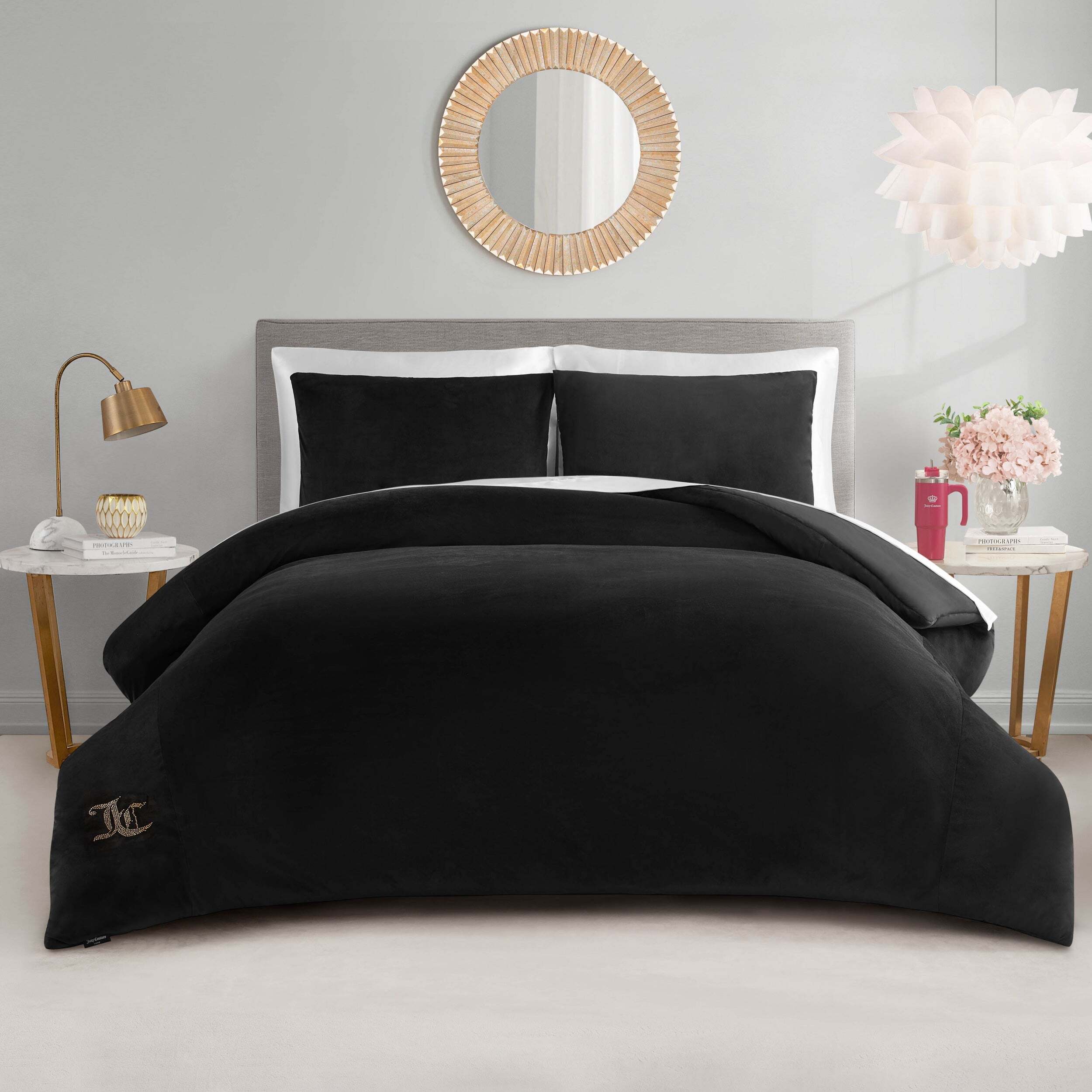 Velour Comforter Set