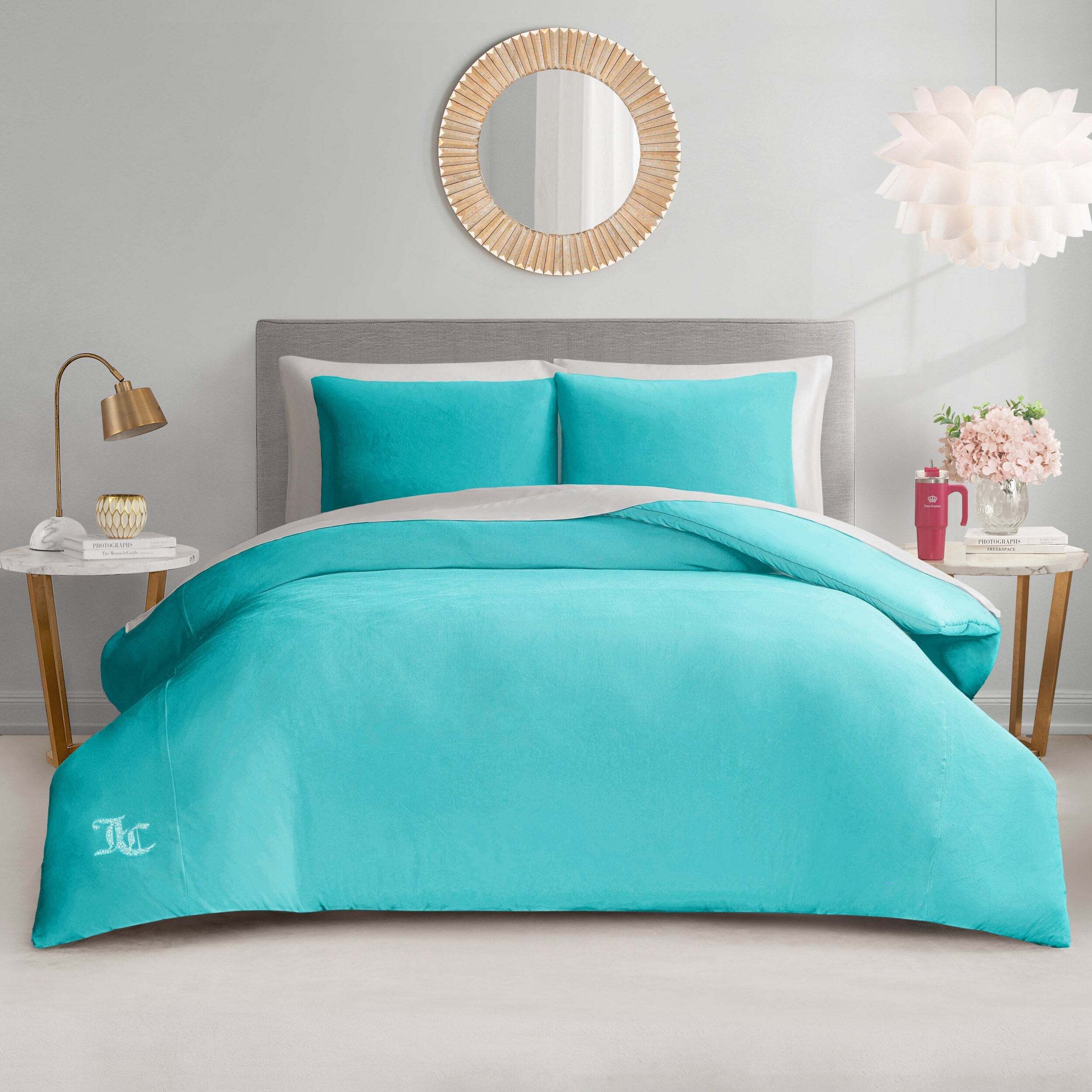 Velour Comforter Set
