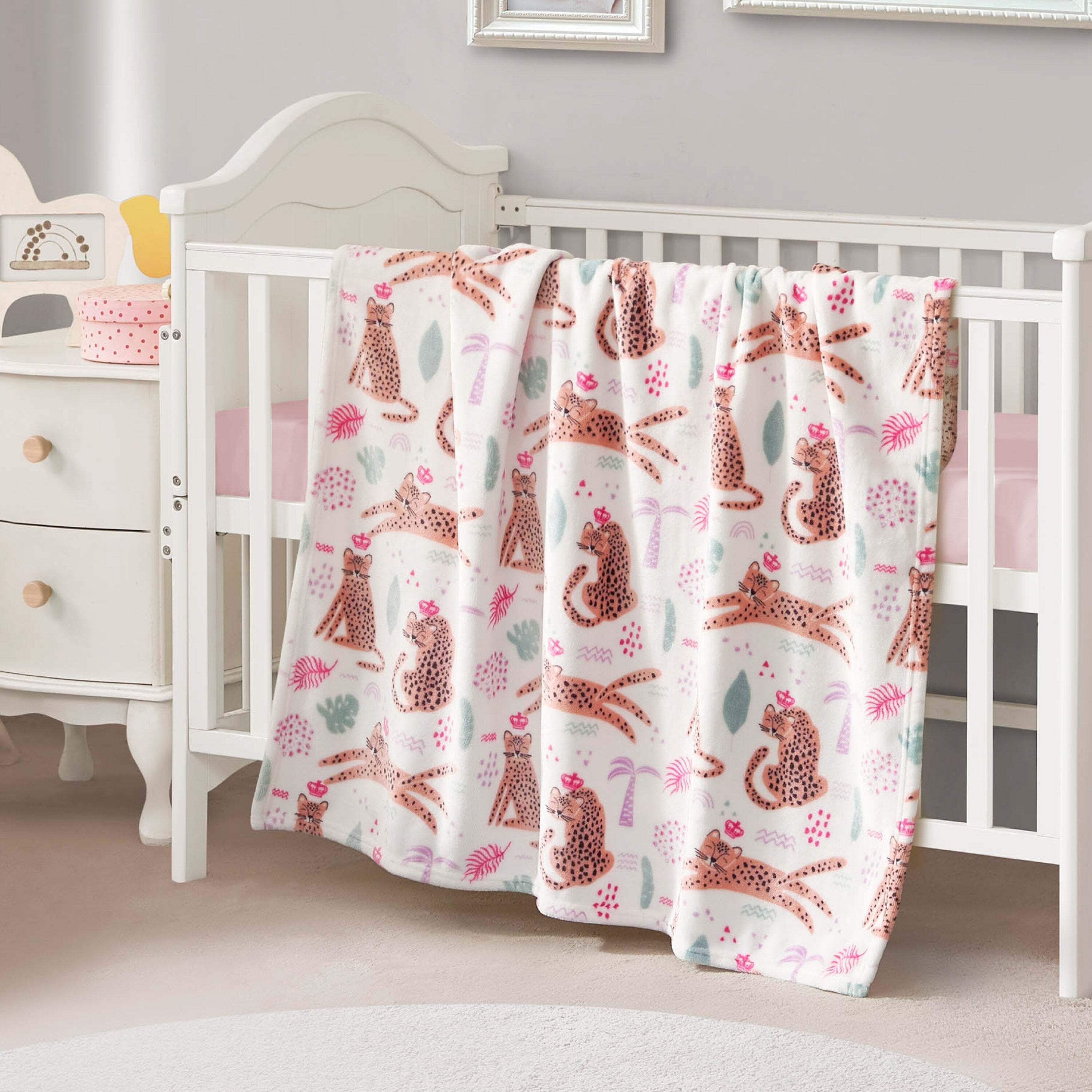 Plush Baby Throw Blanket