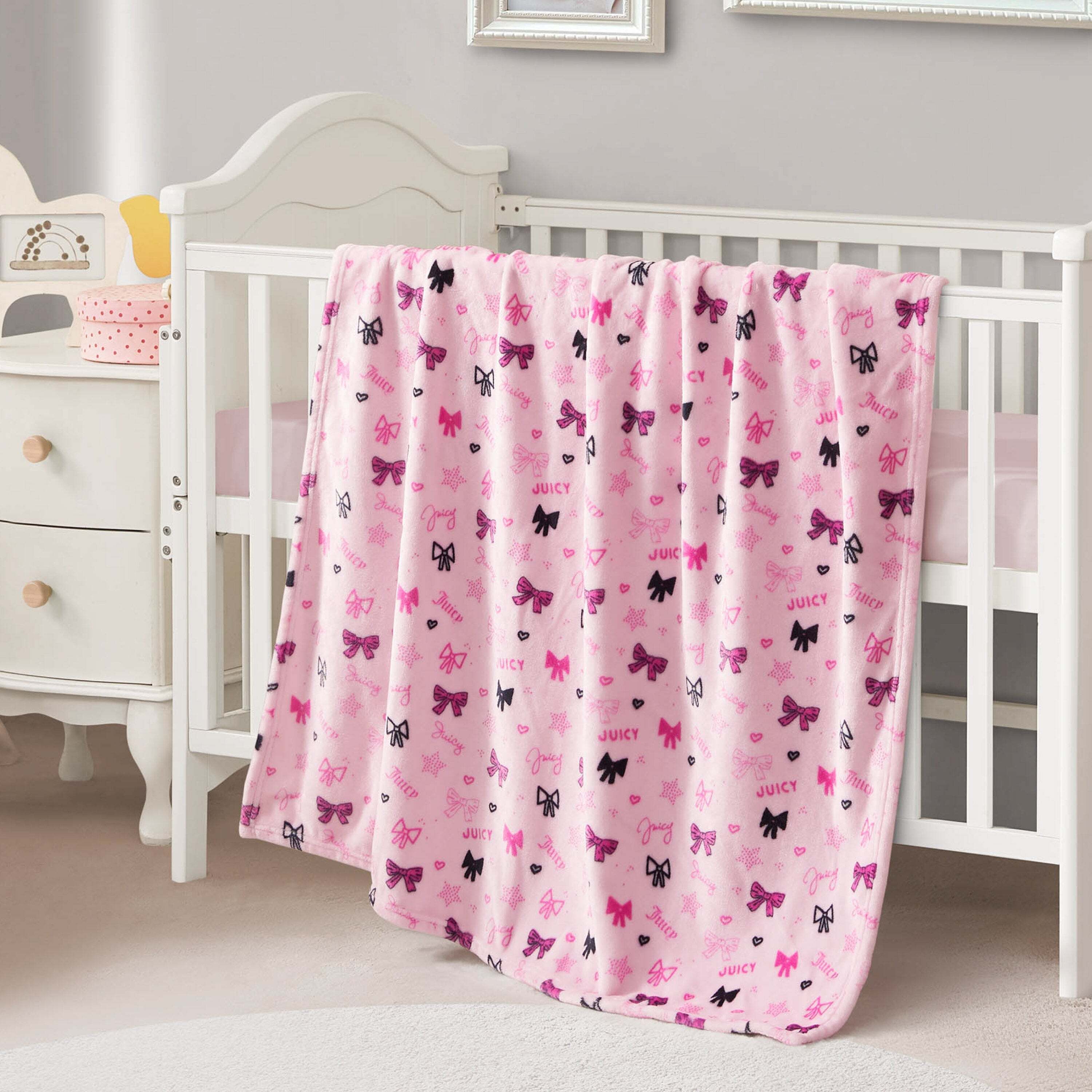Plush Baby Throw Blanket