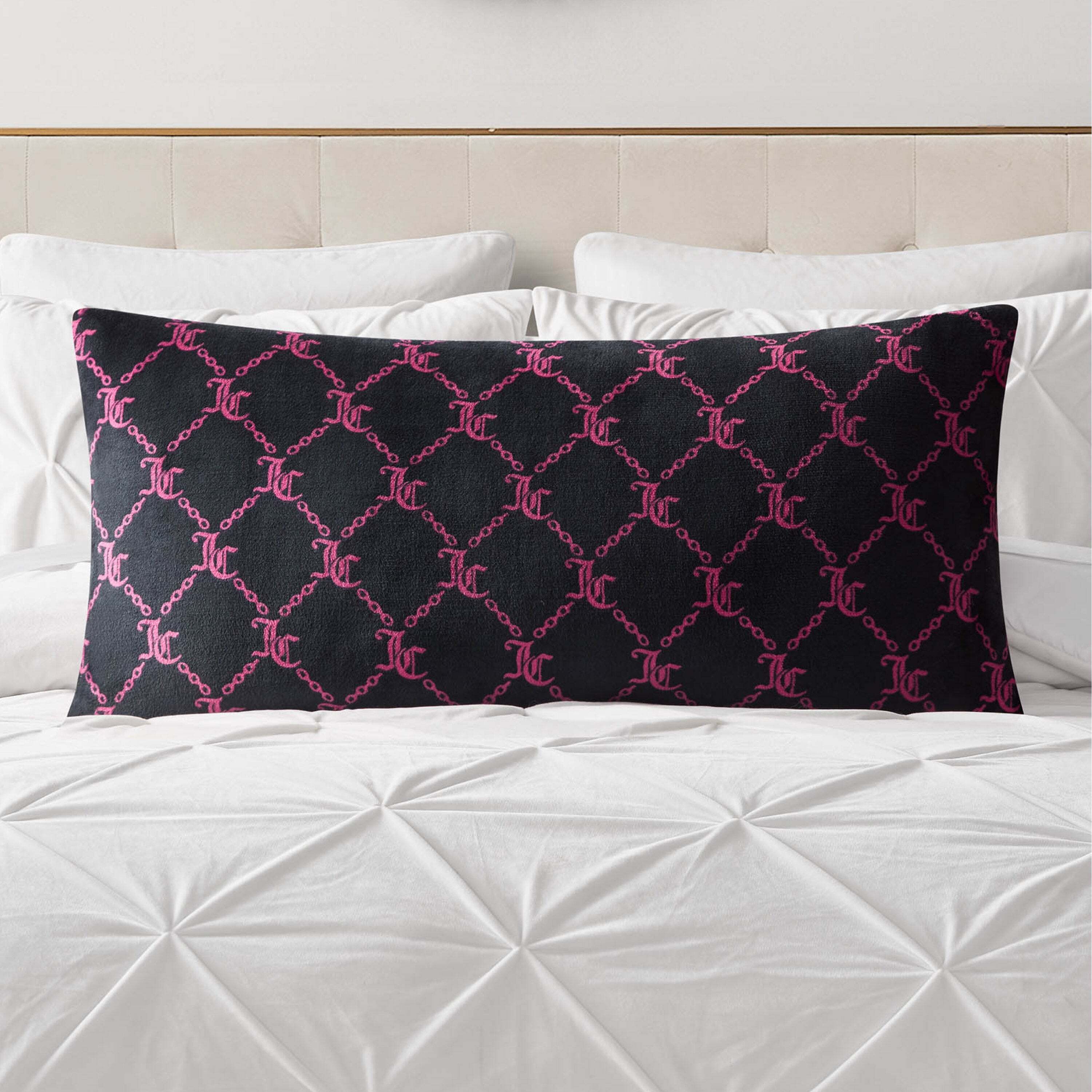 Lattice Print Plush Body Pillow